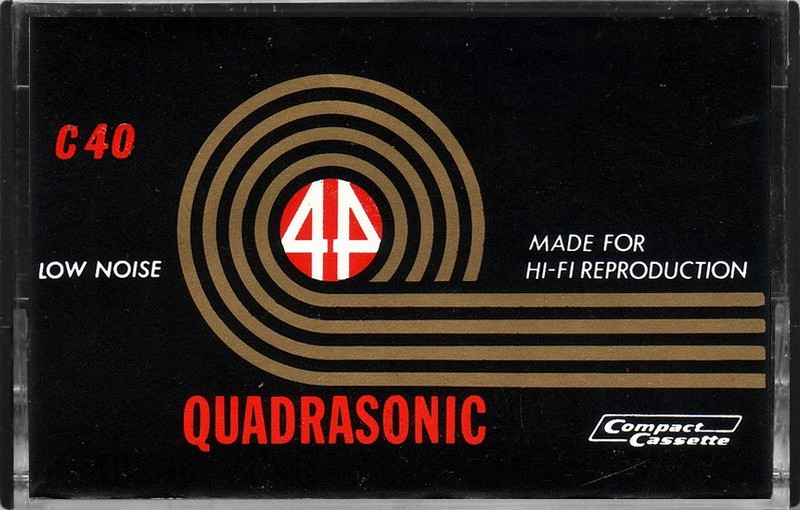 Compact Cassette Quadrasonic 40 Type I Normal Hong Kong