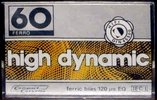 Compact Cassette high dynamic 60 Type I Normal Hungary