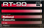 Compact Cassette National RT 90 "RT-90" Type I Normal 1972 Japan