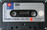 Compact Cassette AGFA Stereochrom 60 Type II Chrome 1975 Europe