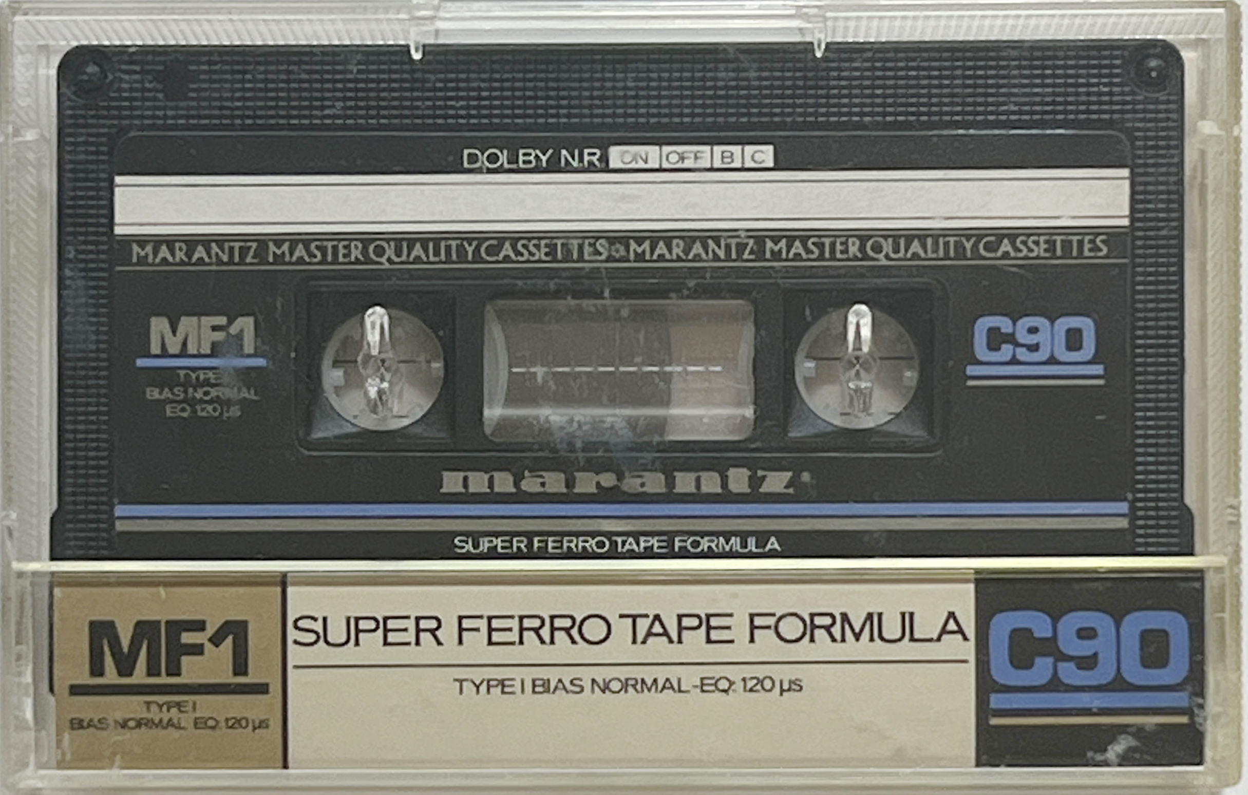 Compact Cassette Marantz MF1 90 Type I Normal 1983 Europe