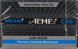 Compact Cassette Acme MS 400 46 Type I Normal 1984 Worldwide