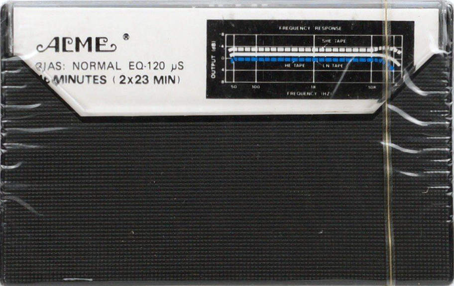 Compact Cassette Acme MS 400 46 Type I Normal 1984 Worldwide