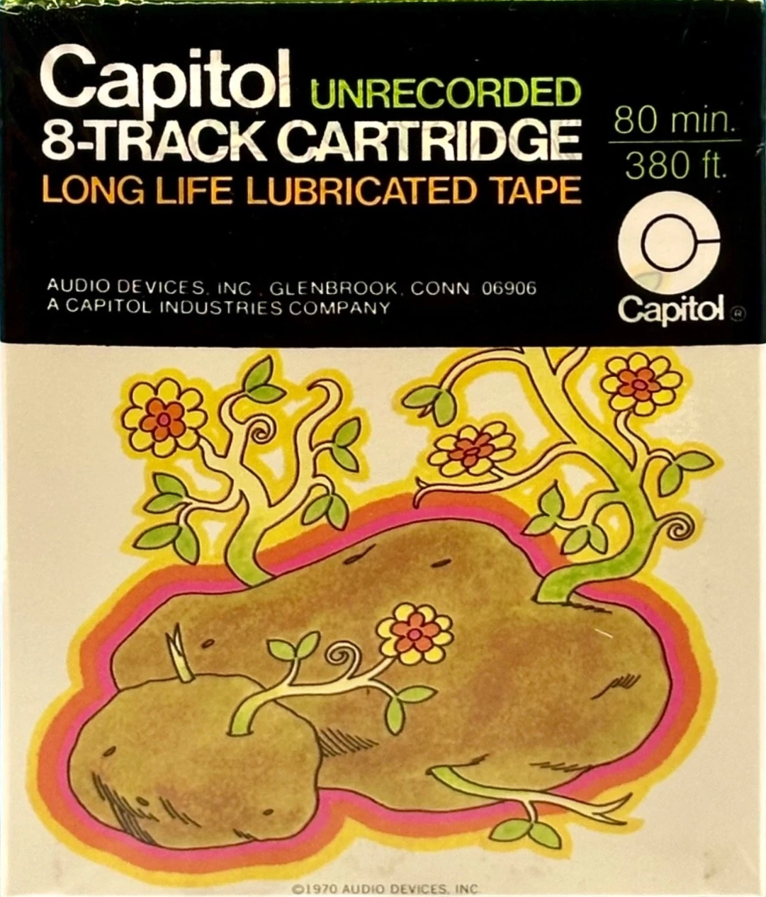 TRACK-8 Capitol 80 "POTATO" Type I Normal 1970 USA