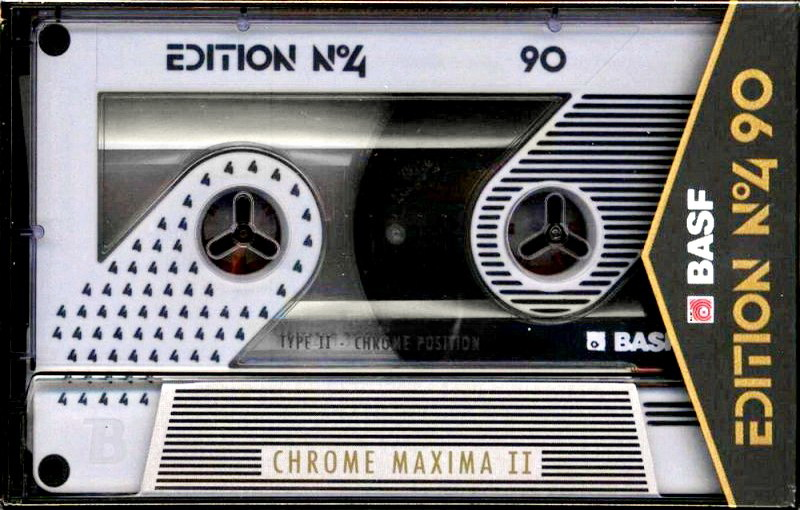 Compact Cassette BASF Chrome Maxima II 90 "Edition №4" Type II Chrome 1991 Europe