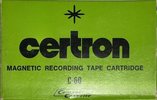 Compact Cassette Certron 60 Type I Normal 1971 USA