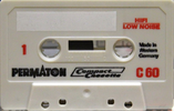 Compact Cassette Permaton 60 Type I Normal 1968 Europe