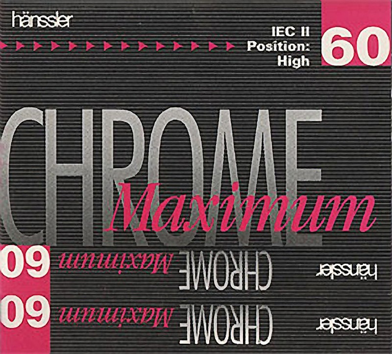 Compact Cassette Hänssler 60 Type II Chrome 1982 Germany