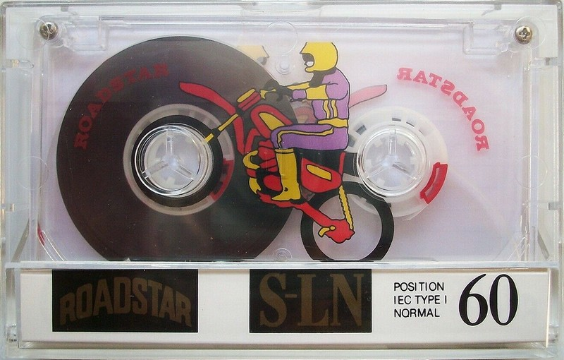 Compact Cassette Roadstar S-LN 60 "Thunder LX" Type I Normal Hong Kong