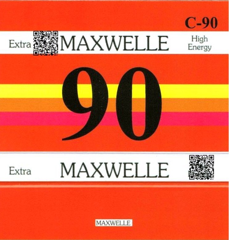 Compact Cassette Maxwelle 90 Type I Normal Worldwide