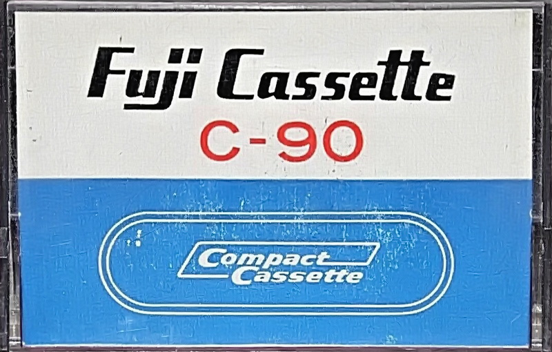 Compact Cassette Fuji 90 Type I Normal 1968 Japan