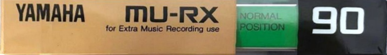 Compact Cassette Yamaha MU-RX 90 Type I Normal 1984 Japan