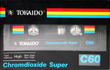 Compact Cassette Tokaido Chromdioxide Super 60 Type II Chrome 1990 Europe