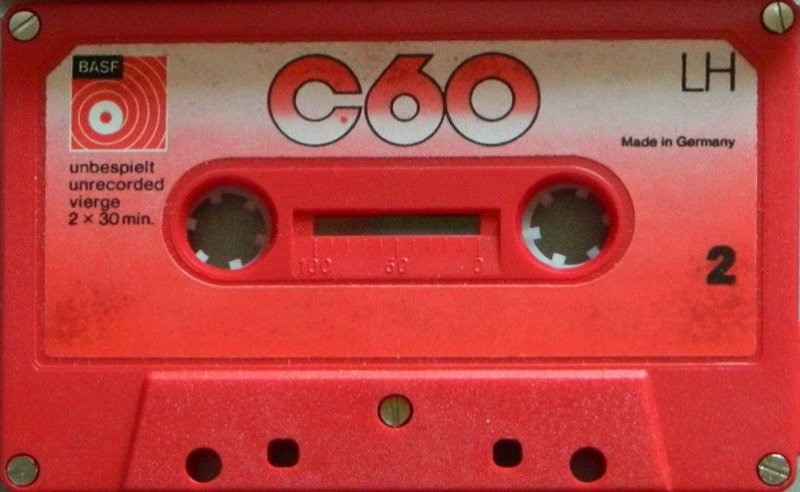 Compact Cassette BASF LH 60 Type I Normal 1976 Germany