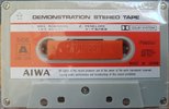 Compact Cassette Aiwa "DMC-130A" Demonstration Tape 1977 Japan