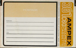 Compact Cassette Ampex 361 60 Type I Normal 1969 USA