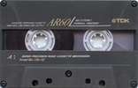 Compact Cassette TDK AR 60 "AR-60EA" Type I Normal 1995 Europe