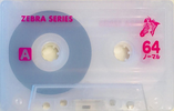 Compact Cassette Daiso Zebra Series 64 Type I Normal 2003 Japan