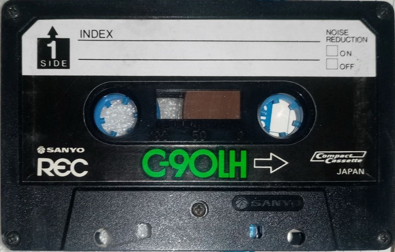 Compact Cassette Sanyo LH 90 "REC" Type I Normal 1978 Europe