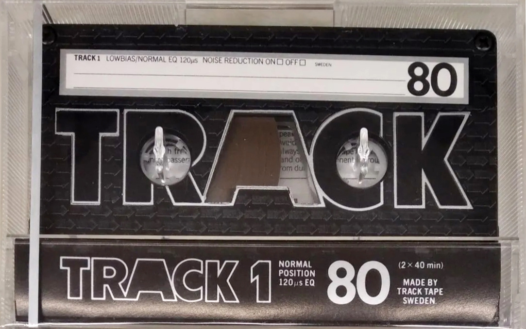 Compact Cassette Track Track 1 80 Type I Normal 1981 Sweden