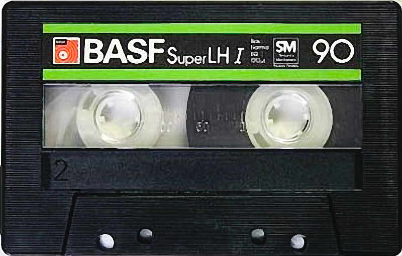 Compact Cassette BASF Super LH I 90 Type I Normal 1978 Japan