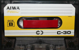 Compact Cassette Aiwa 30 Type I Normal 1970 Japan