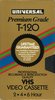 VHS, Video Home System Universal 120 "V-2000" Type I Normal USA