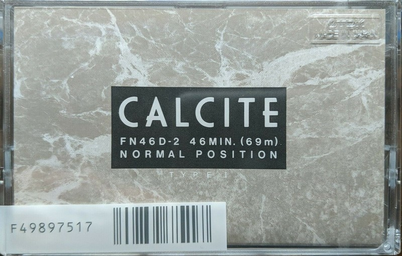 Compact Cassette TDK 46 "Calcite FN46D-2" Type I Normal 1985 Japan