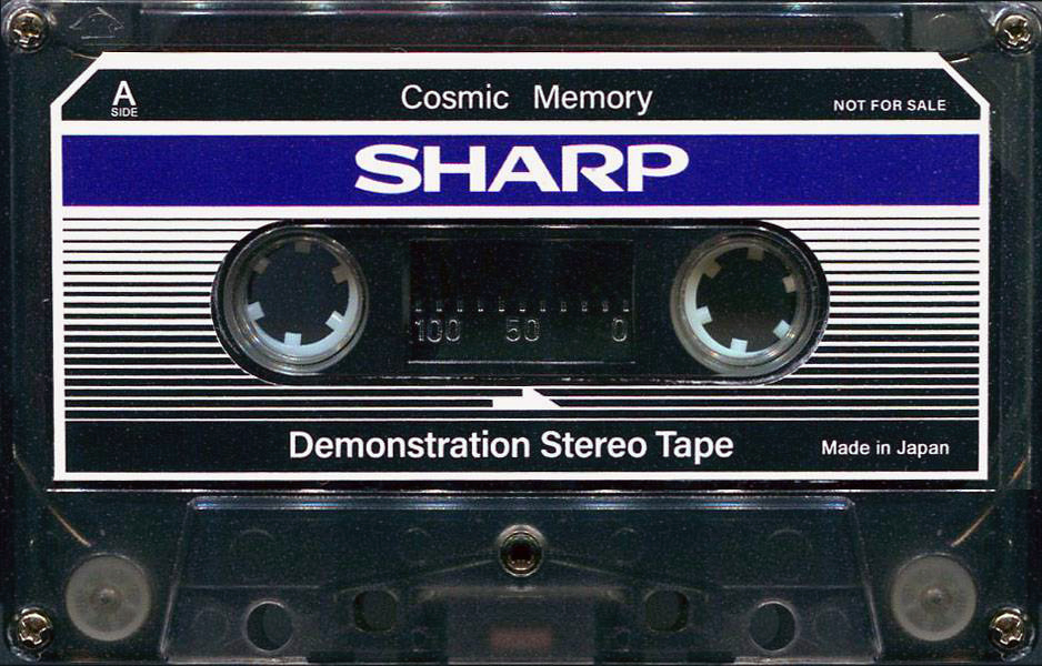 Compact Cassette Sharp Demonstration Tape 1981 Worldwide