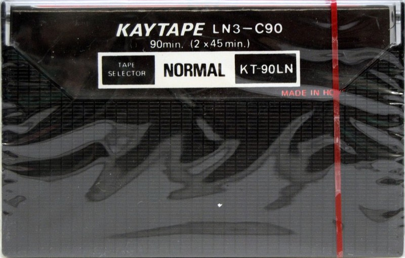 Compact Cassette Kaytape 90 "LN3" Type I Normal 1982 Hong Kong