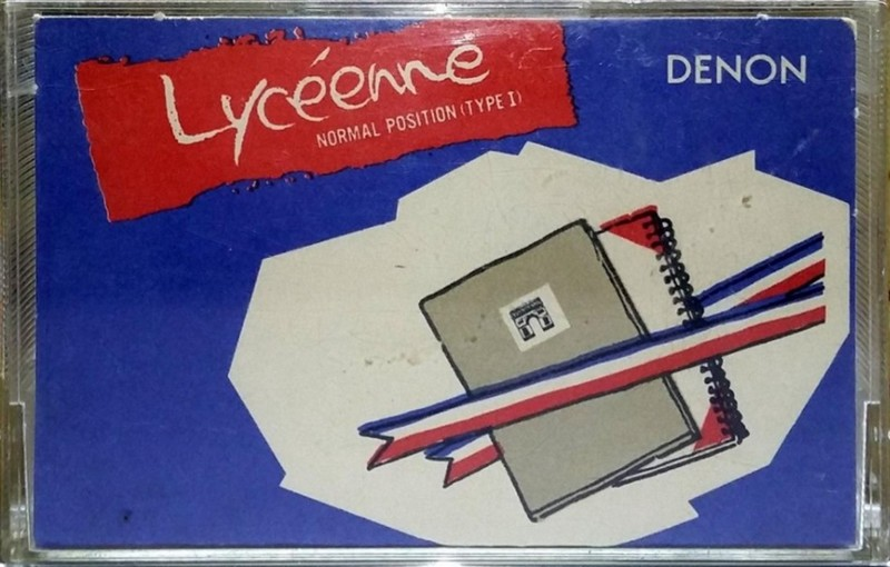 Compact Cassette Denon KF 46 "Lyceenne KF46TB" Type I Normal 1987 Japan