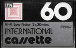 Compact Cassette International 60 Type I Normal Hong Kong
