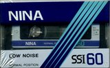 Compact Cassette Nina SS-I 60 Type I Normal South Korea
