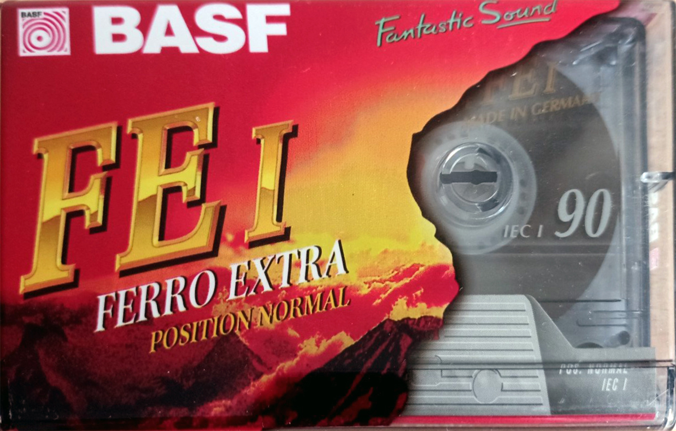 Compact Cassette BASF FE I Ferro Extra 90 Type I Normal 1997 Europe