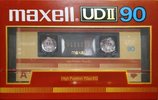 Compact Cassette Maxell UDII / UD2 90 Type II Chrome 1985 Japan