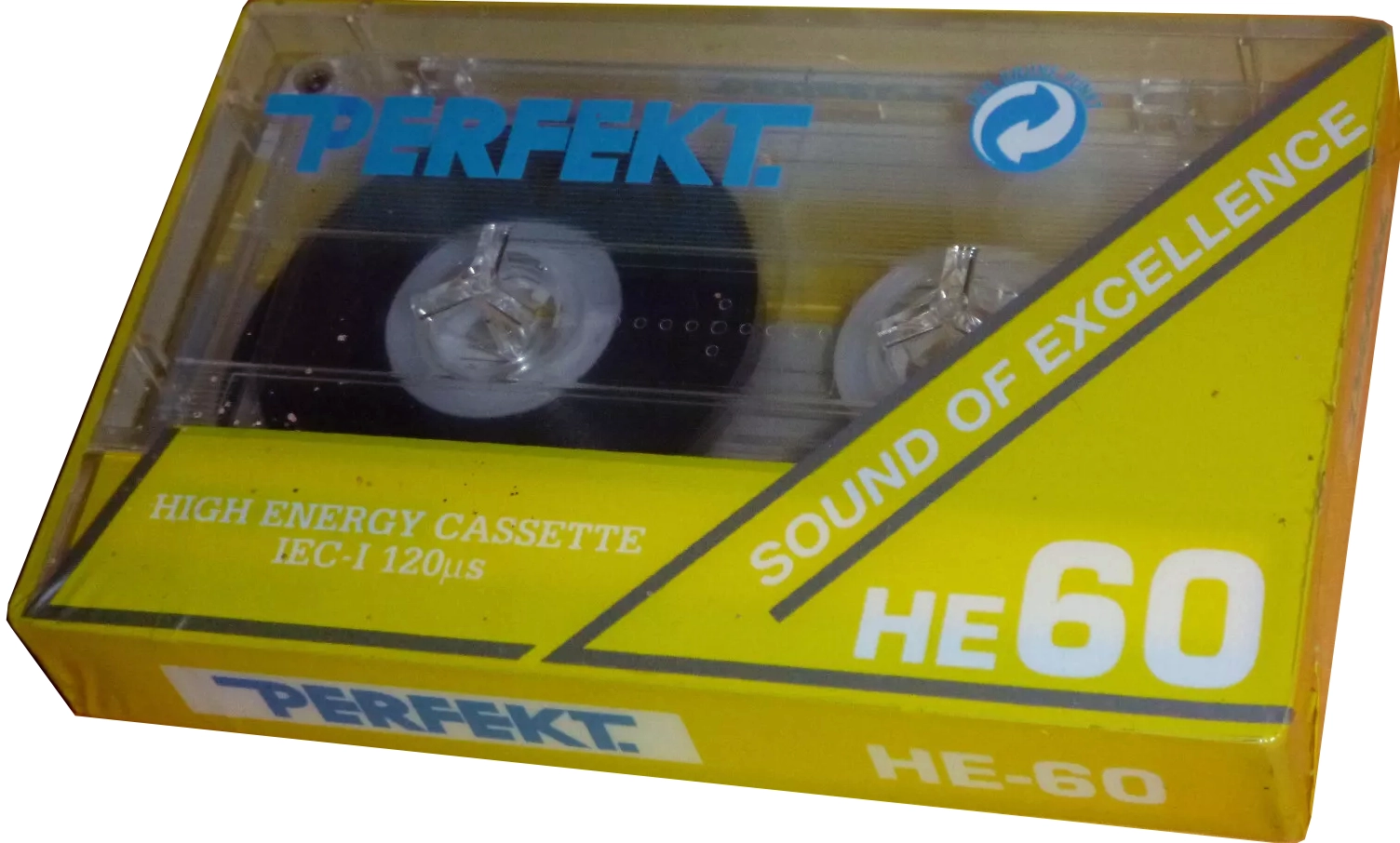 Compact Cassette Perfekt HE 60 Type I Normal Europe