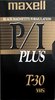 VHS, Video Home System Maxell P/I Plus 30 Type I Normal North America