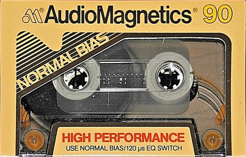 Compact Cassette Audio Magnetics High Performance 90 Type I Normal 1977 USA