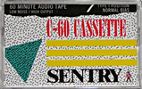 Compact Cassette Sentry 60 Type I Normal 1996 China