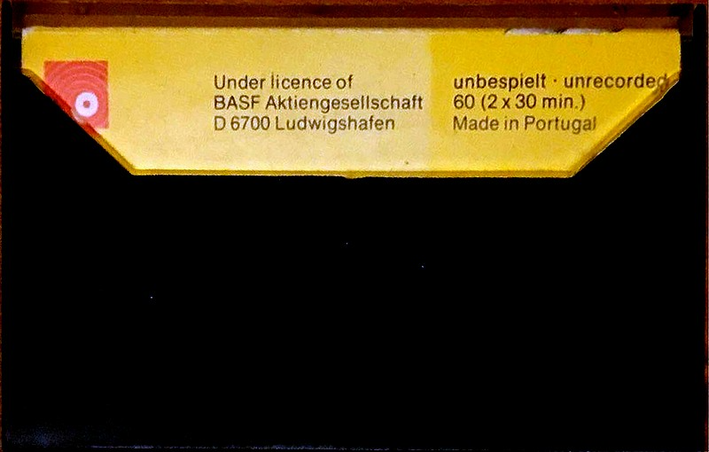 Compact Cassette BASF LH 60 Type I Normal 1973 Portugal