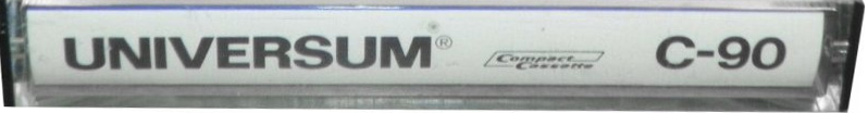 Compact Cassette Universum 90 Type I Normal 1975 Europe