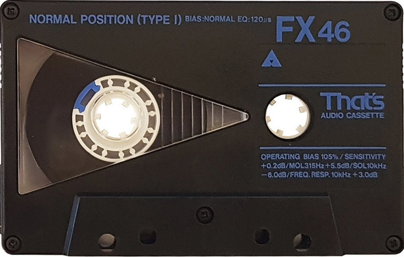 Compact Cassette Thats FX 46 Type I Normal 1984 Europe