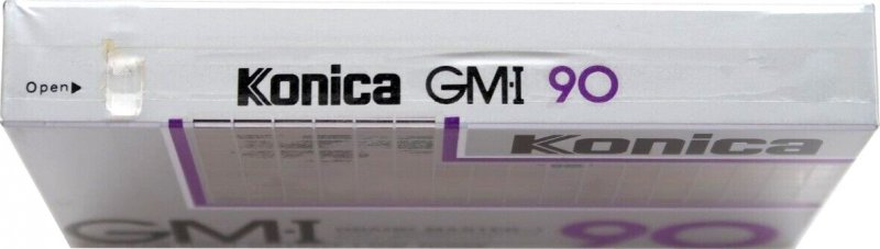 Compact Cassette Konica GM-I 90 "Grand Master I" Type I Normal 1984 USA