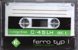 Compact Cassette Emgeton LH 45 Type I Normal 1985 Czechoslovakia