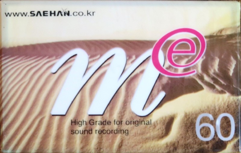 Compact Cassette Saehan ME 60 Type I Normal South Korea