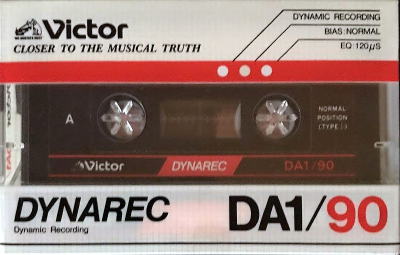 Compact Cassette Victor Dynarec DA1 90 Type I Normal 1983 Japan