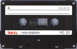 Compact Cassette Inkel HE 30 Type I Normal 1985 Spain