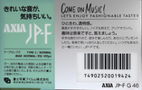 Compact Cassette AXIA JP-F 46 "JP-F G 46" Type I Normal 1989 Japan