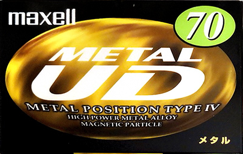 Compact Cassette Maxell Metal UD 70 "MUD-70L" Type IV Metal 1997 Japan