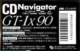 Compact Cassette AXIA GT-Ix 90 "GT-1x B 90" Type I Normal 1989 Japan